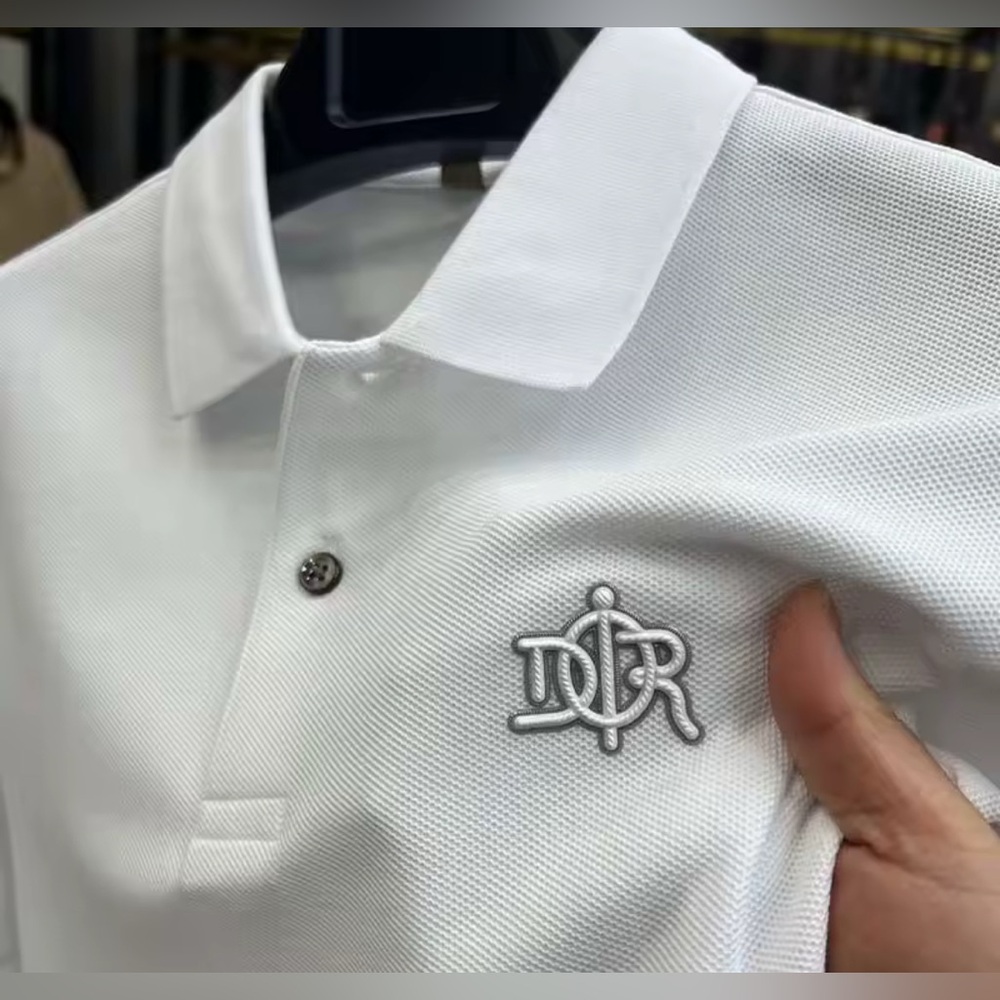NEW $150 Premium Cotton DRIO embroidered Polo Shirt